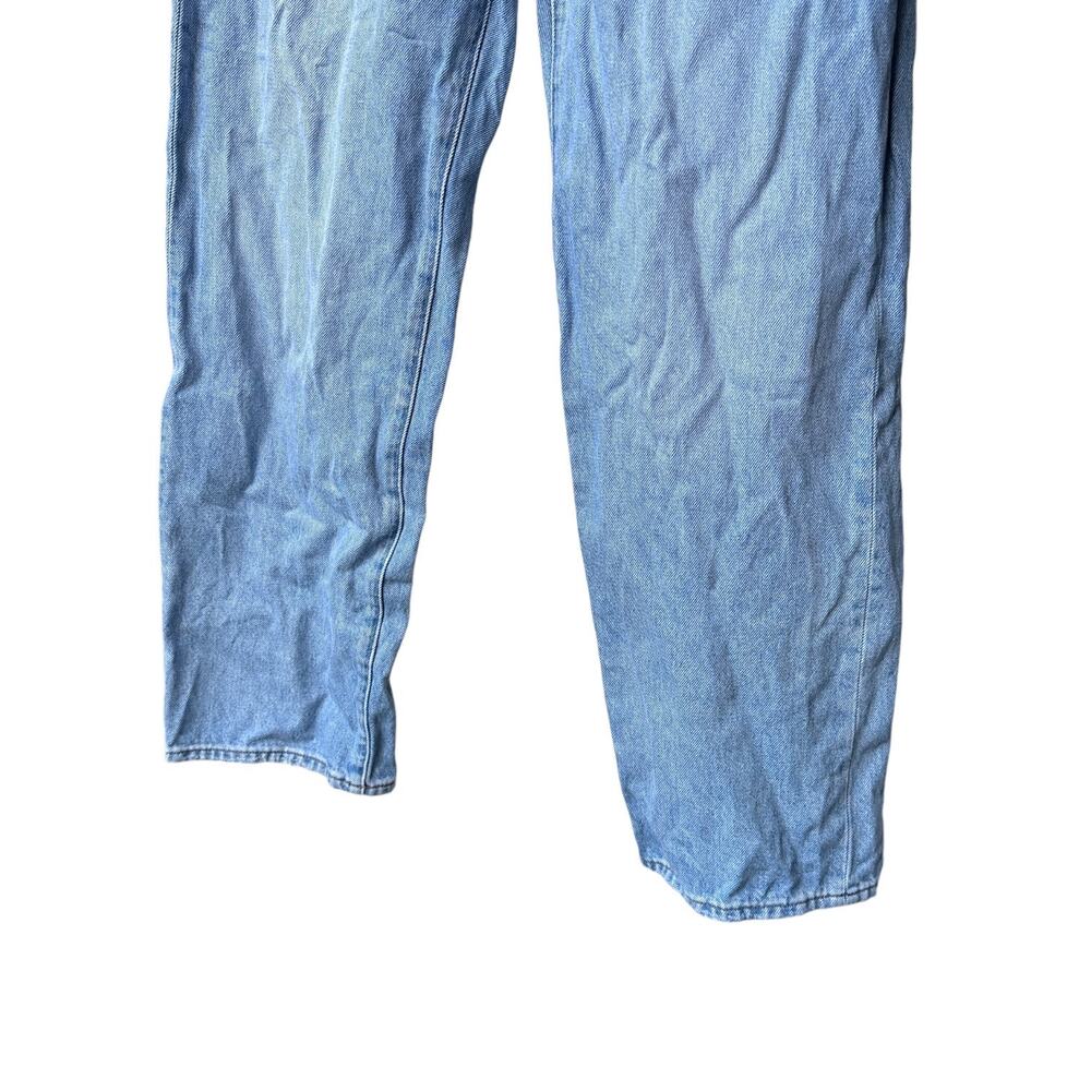 madewell curvy low-slung straight jeans sevilla wash: no689 crosstab edition 28 - Picture 8 of 10